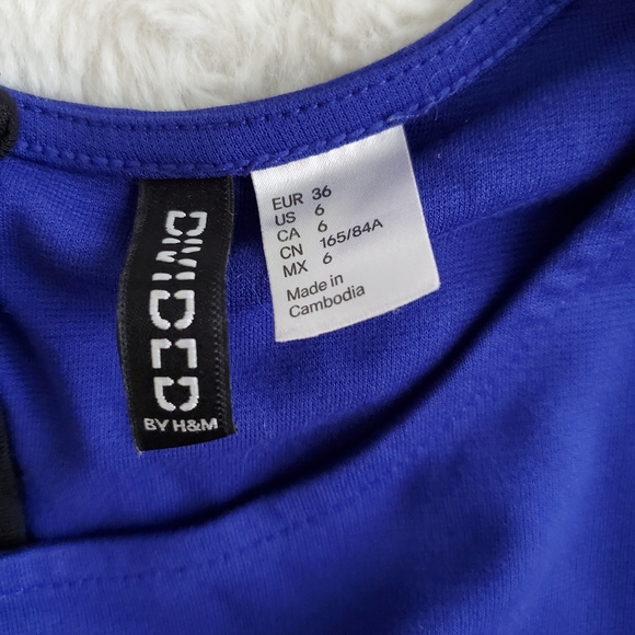 Divided by H&M Royal Blue Bodycon Dress - Picture 5 of 6